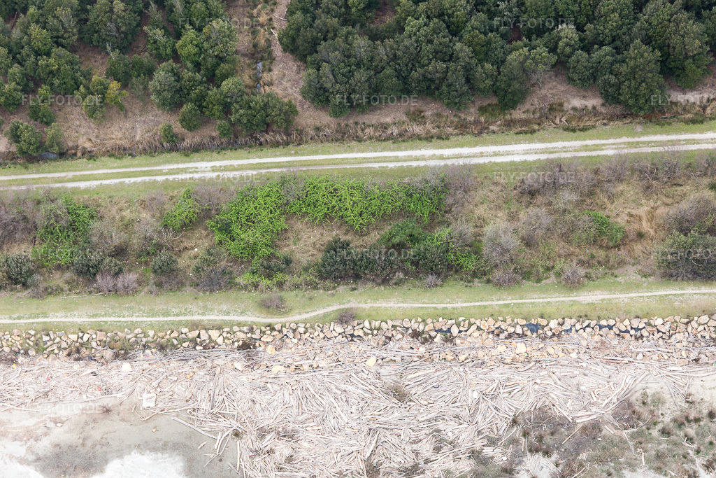 Luftbild: Ortsansicht in Borgo Manara im Bundesland Emilia-Romagna in Italien. Foto: IMG_105927.jpg vom 11.04.2018 durch Werner Riehm/FLY-FOTO.de