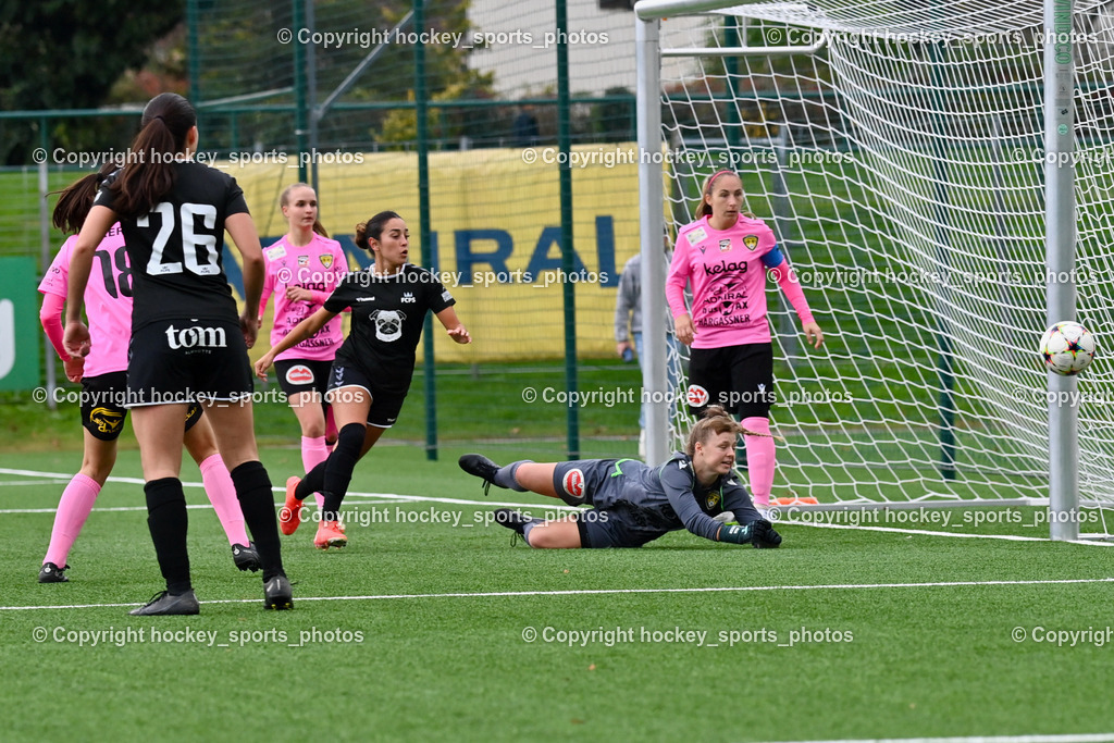 Liwodruck Carinthians Hornets vs. FC Pingau Saalfelden Frauen 29.10.2023  | #14 Nicole Dominique Gatternig, #1 Anja Meier, #17 Genesis Soraya Castrellon, #26 Natalie Lynn Stephens, #18 Laura Therese Kert