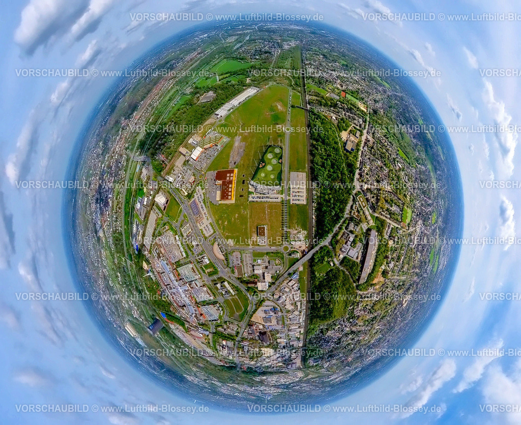 Oberhausen240490093NeueMitte_Centro_TopGolf | Luftbild, Westfield Centro sternförmiges Einkaufszentrum, Gesamtansicht Neue Mitte mit Gasometer und Topgolf am Rhein-Herne-Kanal und Fluss Emscher, Borbeck, Oberhausen, Rheinland, Ruhrgebiet, Nordrhein-Westfalen, Deutschland