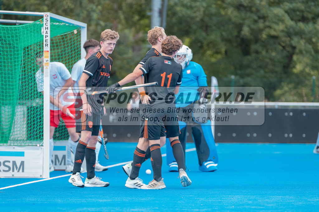 HK_20230710_100551 | Euro Hockey MU18 Netherland - Poland Championship Girls &amp; Boys am 10.7.2023 CHTC , Krefeld ,