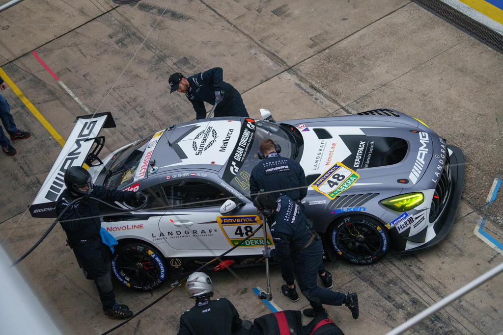 Nürburgring Langstrecken Serie (NLS) Saisonfinale | 16.11.2024 Nürburgring Langstrecken Serie (NLS) Saisonfinale, Nürburgring,Deutschland, Bild: #48 Lucas Auer und Mikael Greiner im Mercedes AMG GT3 von Mercedes AMG Team Landgraf - Realisiert mit Pictrs.com