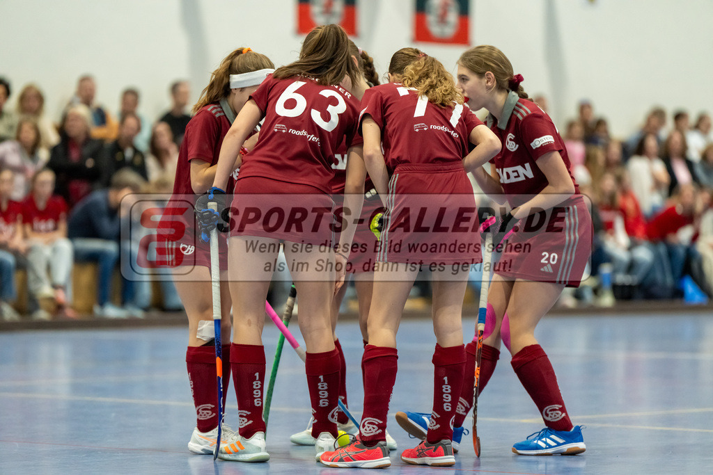 HK_20250223_102983 | Deutsche Meisterschaft wU14 Spiel um Platz 3  am 23.2.2025 Düsseldorfer HC, Düsseldorf