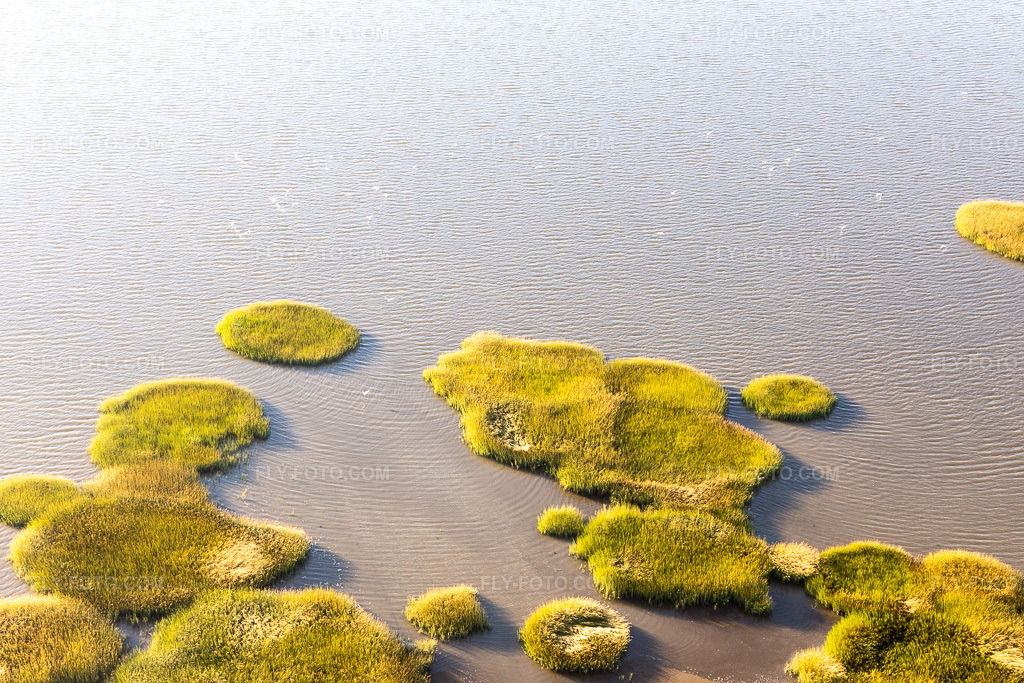 Aerial view: Wadden Sea National Park in Fanø in the state South Denmark, Denmark.Photo: IMG_118838.jpg taken on 09/21/2019 by Werner Riehm/FLY-FOTO.comResolution of the original: 5472 x 3648 px