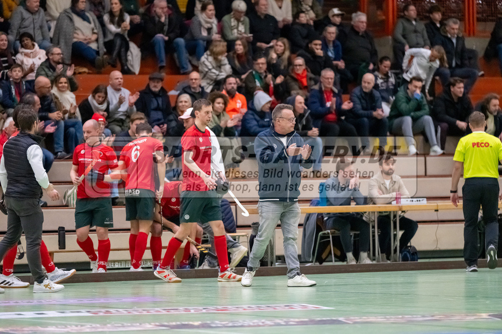 HK_20250110_101218 | 1. Bundesliga Halle Herren Crefelder HTC - Uhlenhorst Mülheim am 10.1.2025 Glockenspitz Halle Krefeld, Krefeld ,