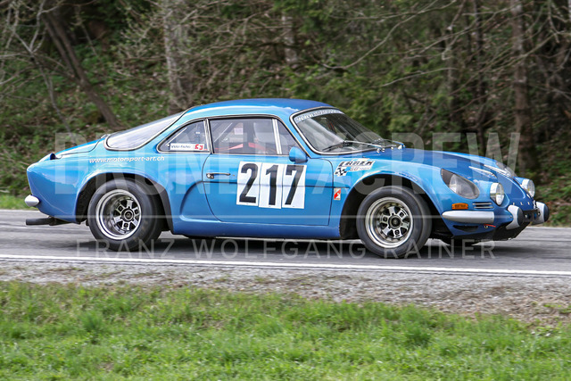 Rechberg Hill Climb 2008 – Motorsport Event in Austria | Rechberg Hill Climb 2008 in Tulwitz, Styria, Austria. The image shows FISCHER Viltor (SUI) ALPINE A 110.     