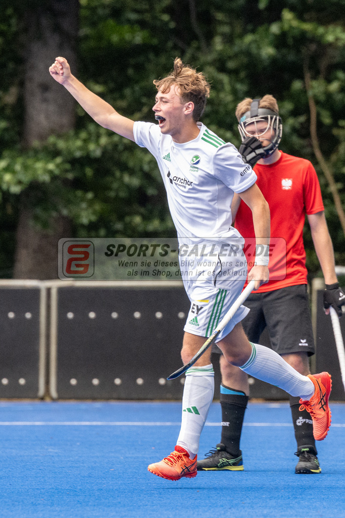SFE_20230715_0131 | EuroHockey EM U18 Boys Ireland vs Poland am 15.07.2023 in Krefeld (Gerd-Wellen-Hockeyanlage), Photo: Stephan Fehrmann 2023 (Sports-Gallery)