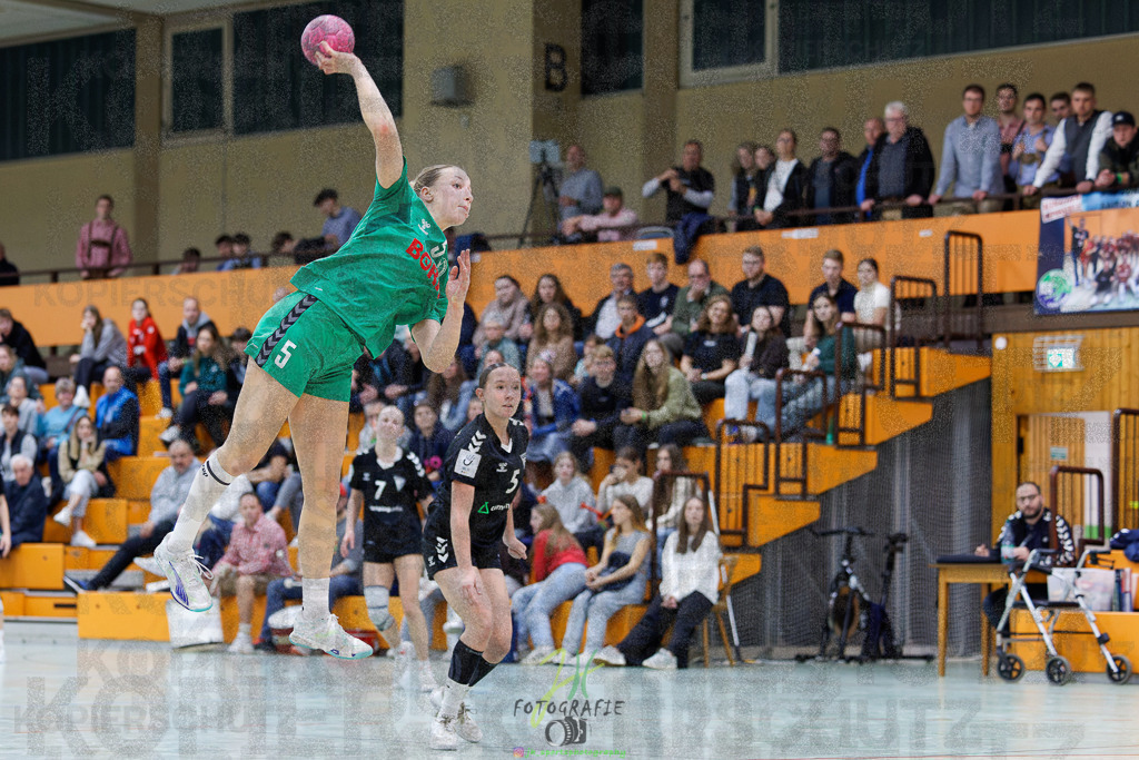 2024-10-19_375 | Jugendbundesliga B-Jugend weiblich; HSG Kleenheim/Langgöns - Longericher SC am 19.10.2024 in Oberkleen (Weidig-Halle) - Realisiert mit Pictrs.com