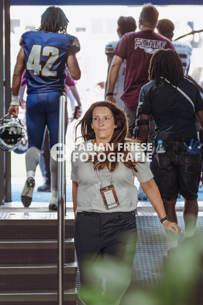 GER Rhein Fire vs. Alpine Rams, American Football, AFLE, Saison 2026, 01.08.2026 | GER Rhein Fire vs. Alpine Rams, American Football, AFLE, Saison 2026, 01.08.2026Foto: Eibner-Pressefoto/Fabian Friese - Realisiert mit Pictrs.com