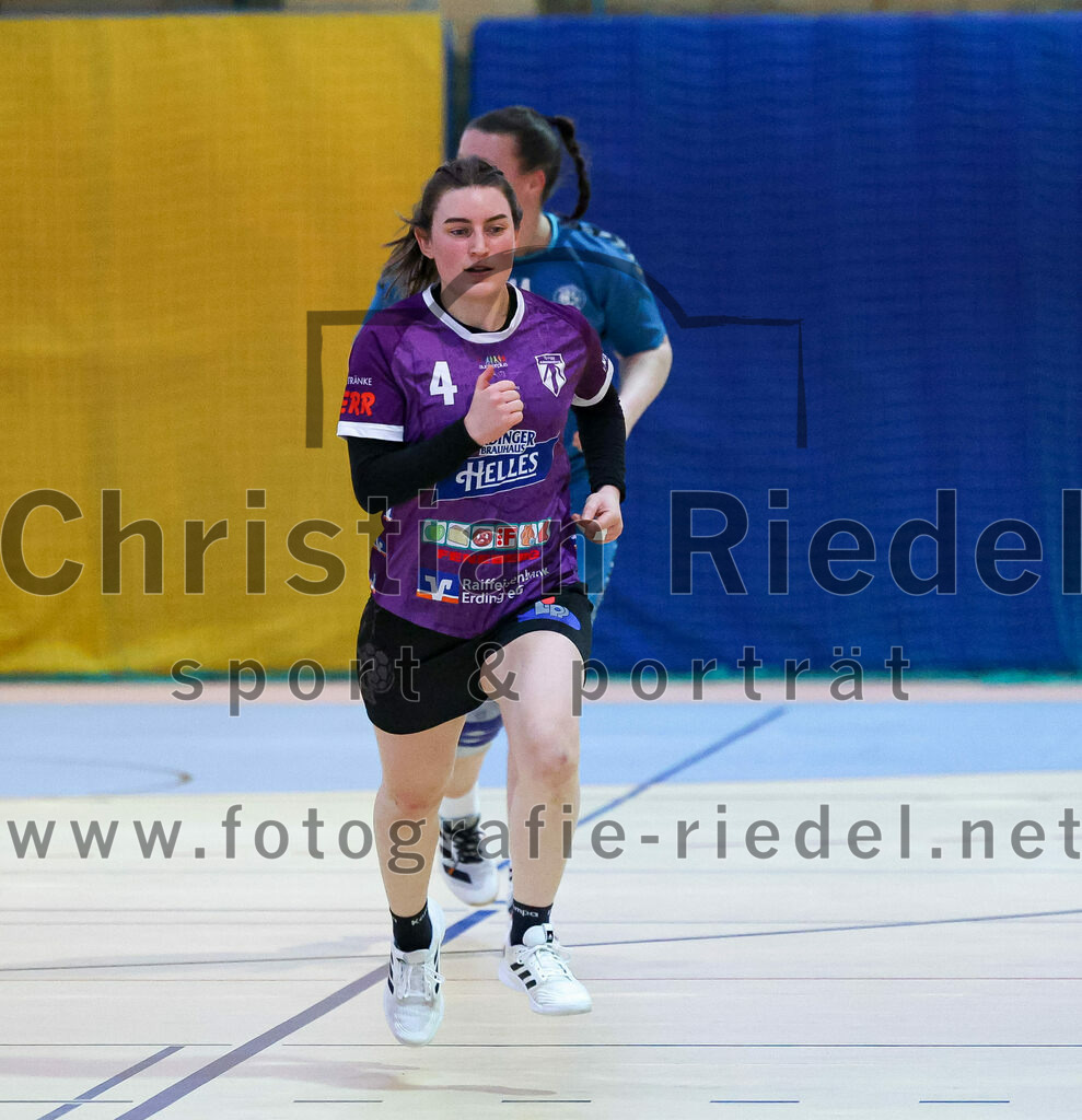 2023-03-11_080_SpVgg_Altenerding_gegen_SSG_Metten_Frauen | Erding, Deutschland, 11.03.2023:
Handball, Bezirksoberliga Frauen Altbayern 2022 / 2023, 13. Spieltag, SpVgg Altenerding gegen SSG Metten, Endergebnis: 32:26

Katharina Künstner (SpVgg Altenerding, #4)

Foto: Christian Riedel / fotografie-riedel.net