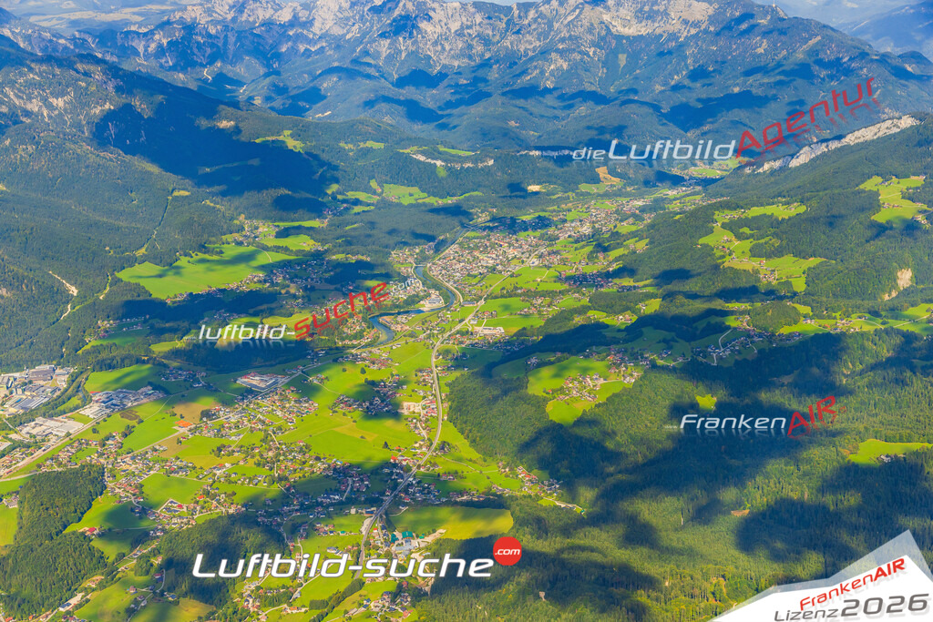St Agatha Bad Goisern am Hallstättersee Bild- Das Luftbild wurde 2025 vom UL-Flugzeug heraus erstellt ( keine Drohne ) - Hochauflösende Luftaufnahme -Nicht vergleichbar mit Google Maps oder Satelittenbilder- Die Geschenkidee !Mit Lizenz und Bildrechte bestellbar