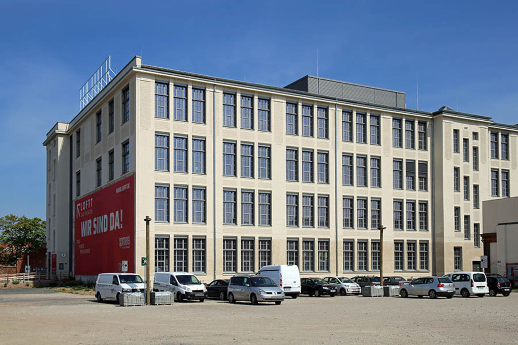 Foto: Leipzig - Leipziger Baumwollspinnerei | Das Team hinter BILDLEXIKON LEIPZIG bündelt historische wie aktuelle Informationen über die Stadt Leipzig in Text und Bild auf einer Plattform und stellt diese der interessierten Öffentlichkeit zur Verfügung.
