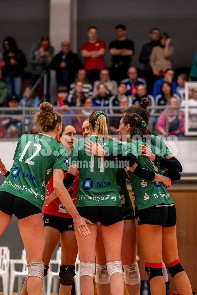 Volleyball I Frauen I Saison 2025-2026 I 2 Bundesliga Pro I 16. Spieltag VFL Oythe - TV Planegg-Krailling-12 | Julia Ziegler (12,Planegg-Krailling), Ann-Kathrin Stichlmair (11,Planegg-Krailling) - Realisiert mit Pictrs.com