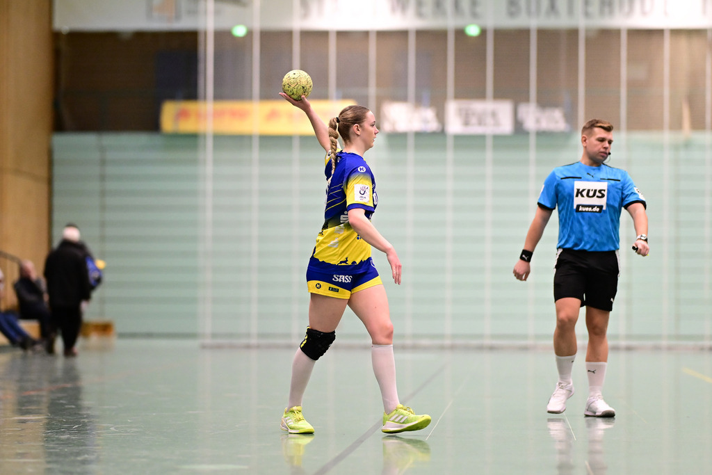 Handball I Frauen I Saison 2024-2025 I 3. Liga Staffel Nord I 11. Spieltag I Buxtehuder SV II - LIT Tribe 1912 | Der Sportfotograf. - Realisiert mit Pictrs.com