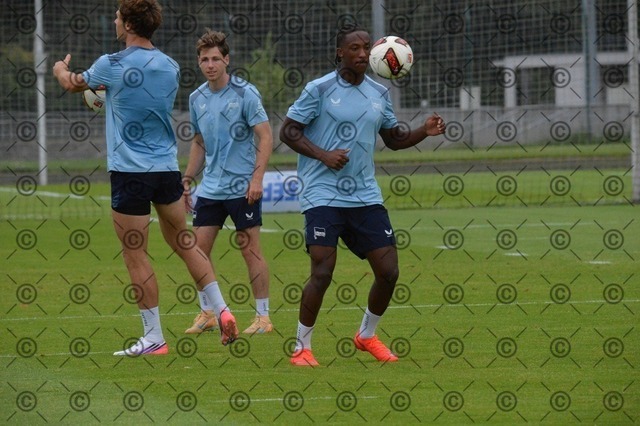 RGE_0056 | Hertha BSC, 2.Bundesliga, Herren, Fußball, Training auf dem Schenckendorffplatz, Montag 10.08. 2026, Saison 2026/27,  im Bild  Jelani Ndi (Hertha BSC ),  Fotograf: Ralf Gebhardt - Realisiert mit Pictrs.com