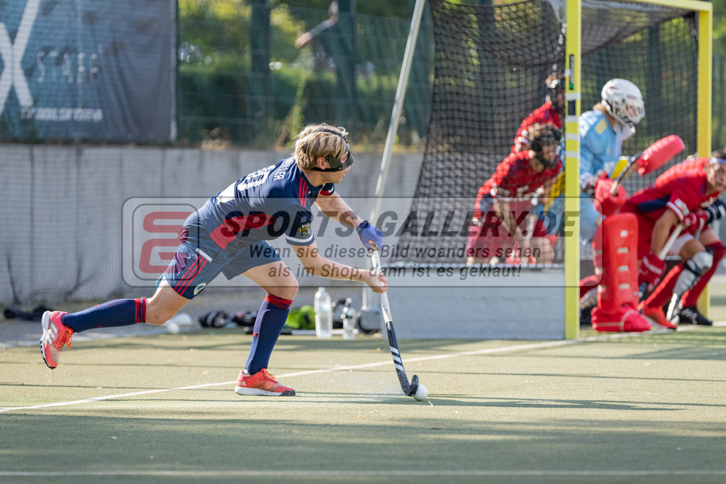 HK_20220903_109713 | 1. Bundesliga Herren Düsseldorfer HC - Mannheimer HC am 3.9.2022 DHC Düsseldorf, Düsseldorf , Linus Müller ( Mannheimer HC #10 )