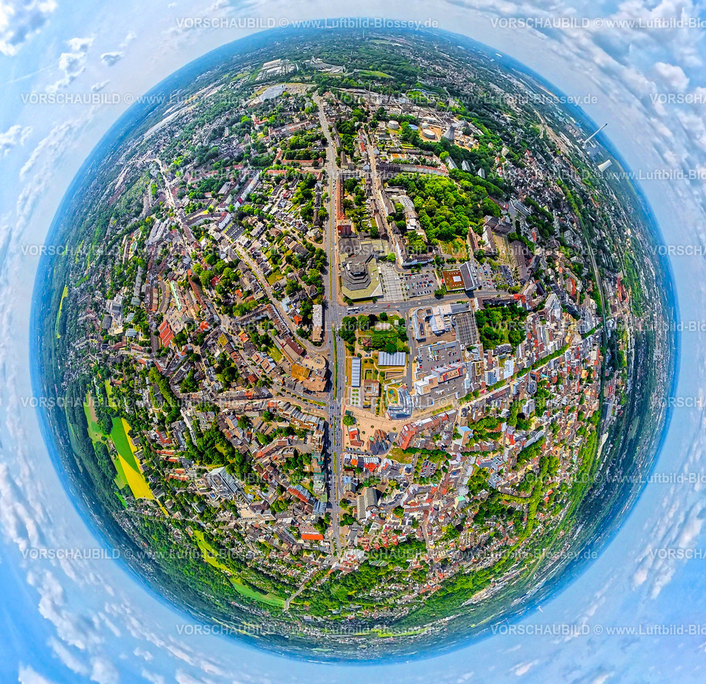 Herne2506900244Mitte-SodingerStrasse | Innenstadt Wohngebiet und Ortsansicht an der Sodinger Straße, Erdkugel, Fisheye Aufnahme, Fischaugen Aufnahme, 360 Grad Aufnahme, tiny world, little planet, fisheye Bild, Herne-Mitte, Herne, Ruhrgebiet, Nordrhein-Westfalen, Deutschland