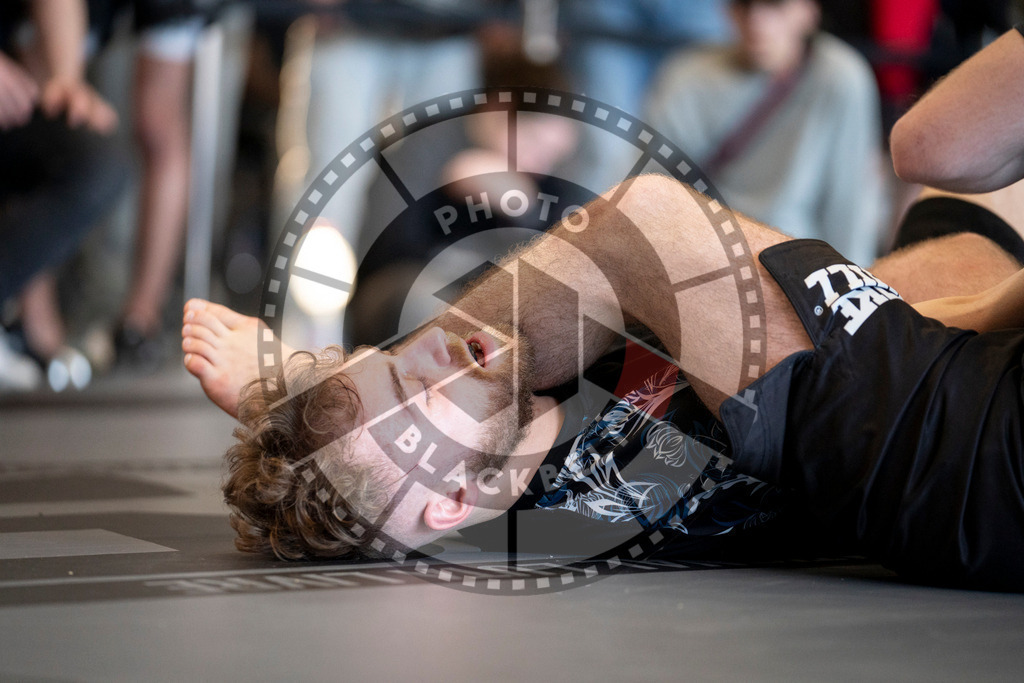 20240309PBB7460 | Fighters compete during the International Luta Livre (ILLCS) Spring Championship in Hannover, Germany, on March 9, 2024.