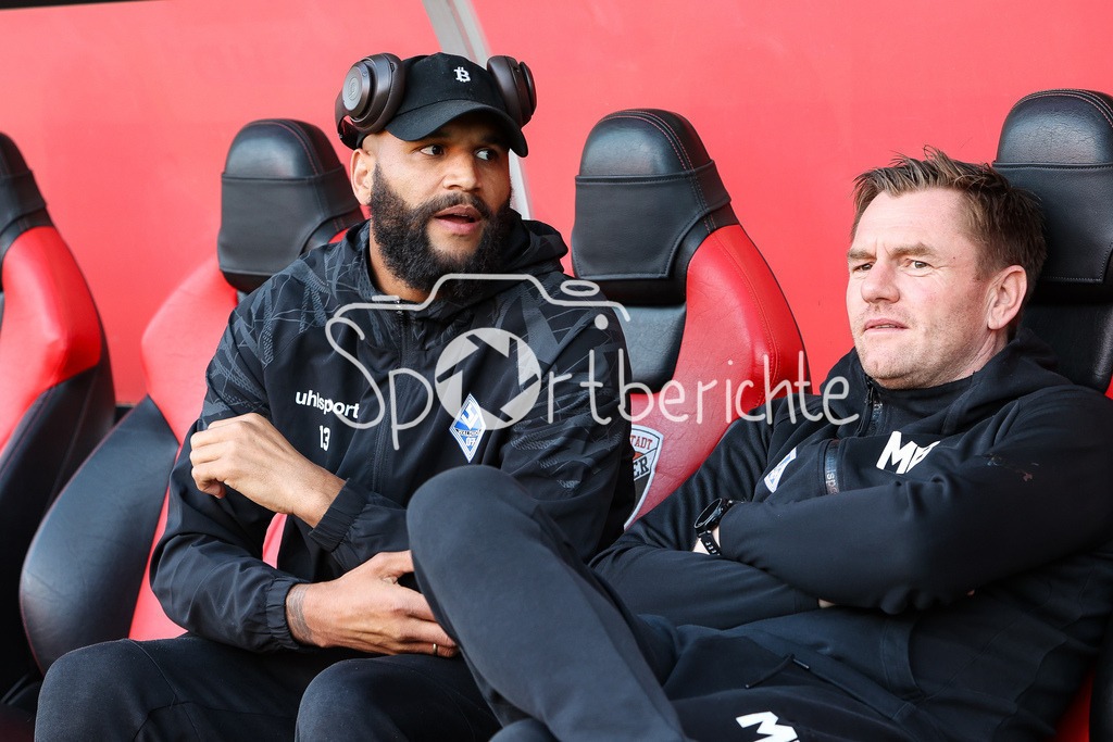 FC Ingolstadt - SV Waldhof Mannheim | Vor der Partie in ingolstadt auf der Band Terrence BOYD (SVW #13)