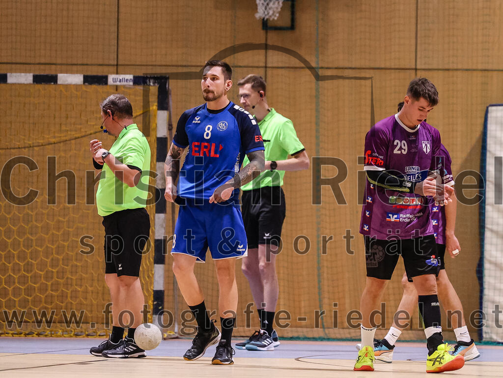 2024-11-09_067_SpVgg_Altenerding_II_gegen_HC_Deggendorf | Erding, Deutschland, 09.11.2024:Handball, Bezirksliga Männer Ost 2024 / 2025, 4. Spieltag, SpVgg Altenerding II gegen HC Deggendorf, Endergebnis: 25:24Foto: Christian Riedel / fotografie-riedel.net