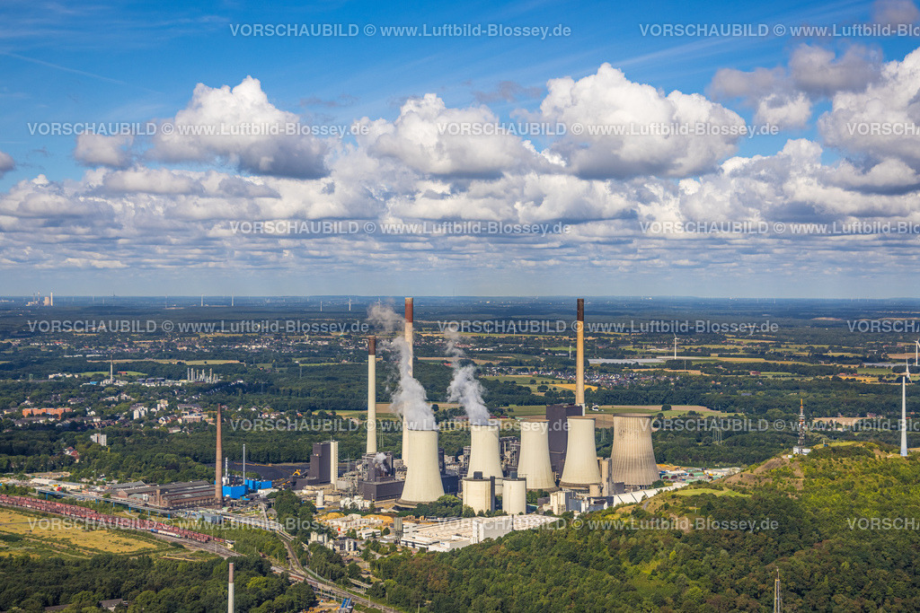 Gelsenkirchen220801881Buer | Luftbild, Uniper Kraftwerk Scholven, Scholven, Gelsenkirchen, Ruhrgebiet, Nordrhein-Westfalen, Deutschland