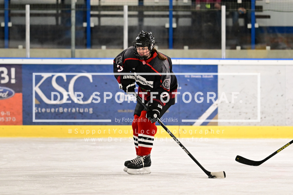 Eishockey I Frauen I Saison 2023-2024 I Testspiel I TuS Harsefeld Tigers - Crocodiles Hamburg I 05051 | Der Sportfotograf. - Realized with Pictrs.com