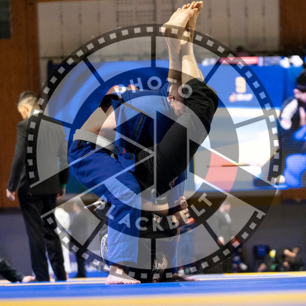 20240119PBB0346 | Fighters compete during the IBJJF European Championship in Paris, France, on January 19, 2024.