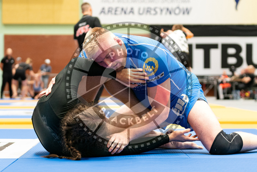 20230916PBB4747 | Fighters compete during the grappling tournement ADCC Trials (European, Middle East and African Championship) in Warsaw, Poland, on September 16, 2023.