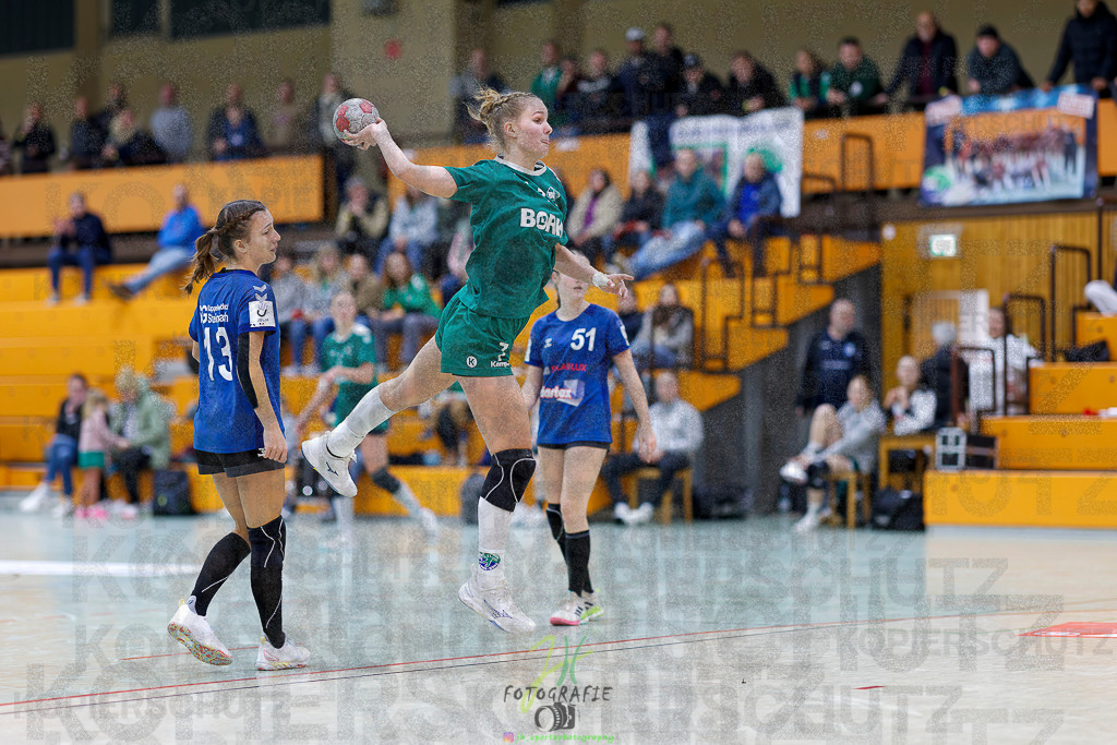 Jugenbundesliga wJB; HSG Kleenheim/Langgöns - SG Kappelwindeck/Steinbach | Jugenbundesliga wJB; HSG Kleenheim/Langgöns - SG Kappelwindeck/Steinbach am 23.11.2025 in Oberkleen (Weidig-Halle)Photo © 2025 - Jörg Heinrich - Realisiert mit Pictrs.com