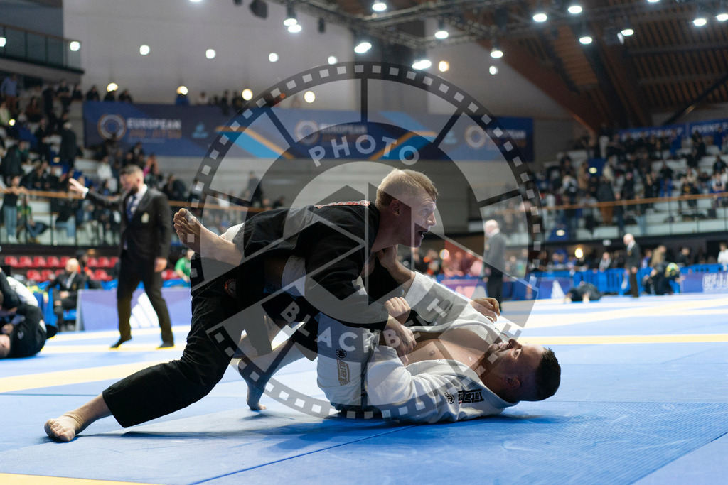 20240119PBB2464 | Fighters compete during the IBJJF European Championship in Paris, France, on January 19, 2024.