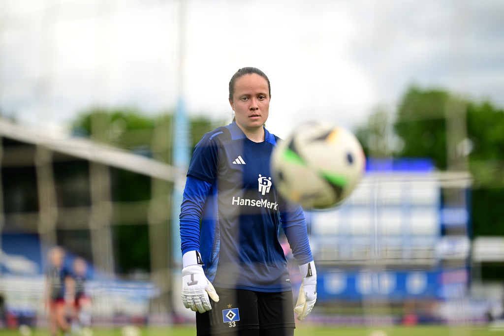 Fußball I Frauen I Saison 2024-2025 I 2. Bundesliga I 26. Spieltag I SV Meppen - Hamburger SV | Der Sportfotograf. - Realisiert mit Pictrs.com