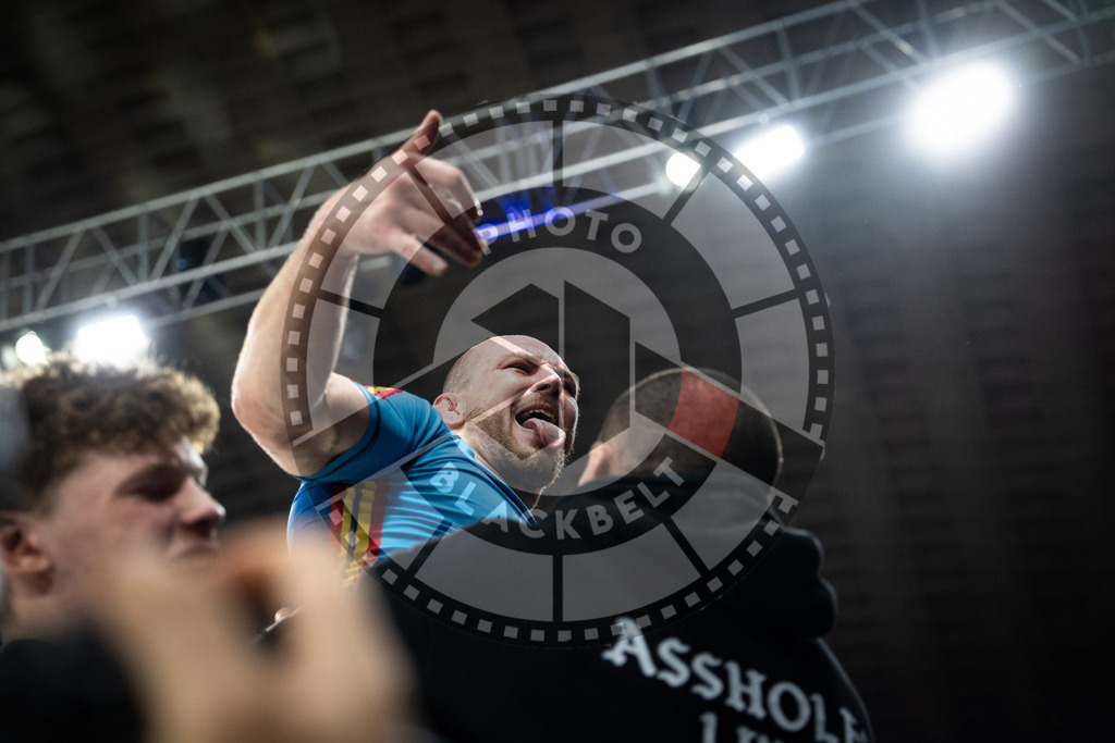 20260215PBB9771 | Fighters compete during the ADCC European Trials competition day 2 in Belgrade, Serbia, on February 15, 2026.