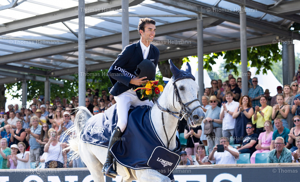 TH_644-DITTMER Rene (GER)_ Burlington Riverland_9264 | Longines Balve Optimum 2023 am 11.06.23 in Balve, Schloss Wocklum, Thomas Hellmann, 644DITTMER Rene (GER), Burlington Riverland