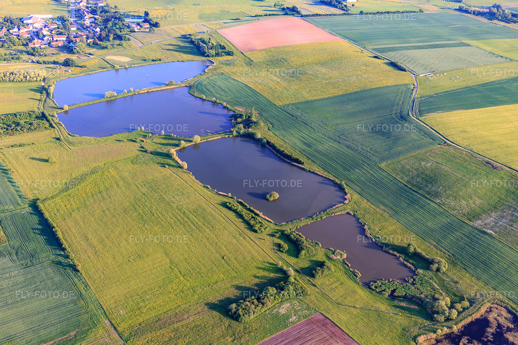 Luftbild: Le Val-de-Guéblange, cing étange in Le Val-de-Guéblange im Bundesland Moselle in Frankreich. – Foto: IMG_107383.jpg vom 19.05.2018 durch Werner Riehm/FLY-FOTO.de – Auflösung des Originals: 5472 x 3648 px