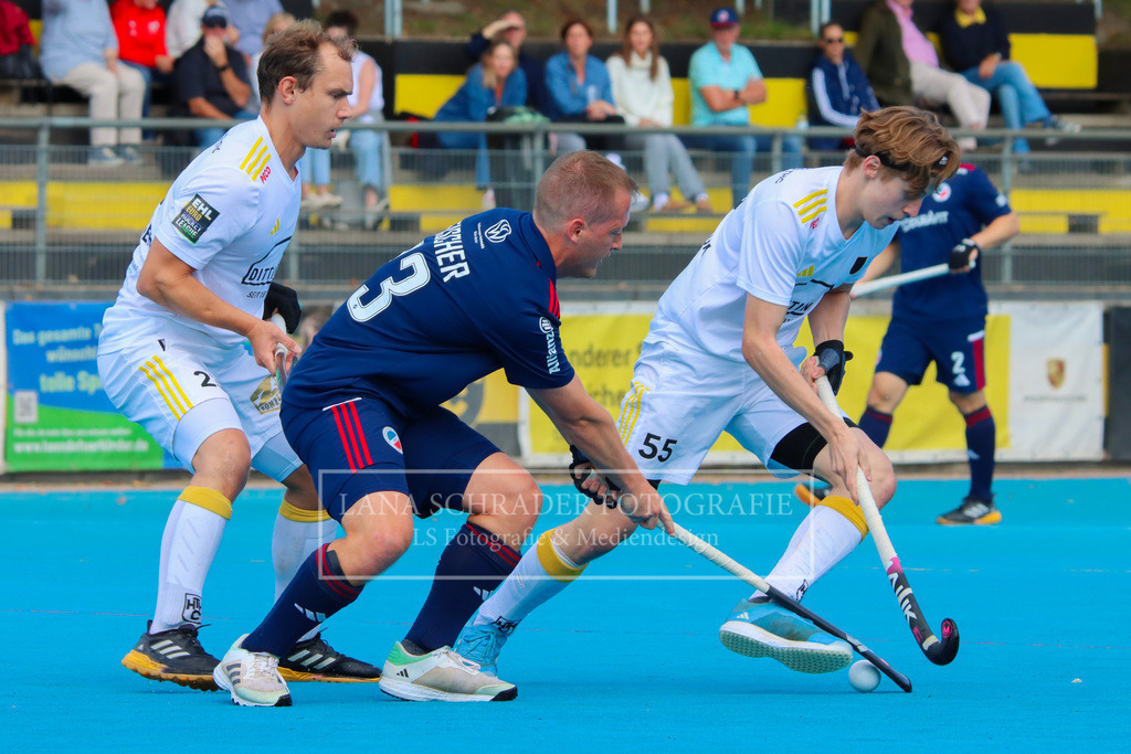 Bundesliga Herren Havestehuder THC - Mannheimer HC 14.09.24 Hamburg_43 | lanaschraderfotografie - Realisiert mit Pictrs.com