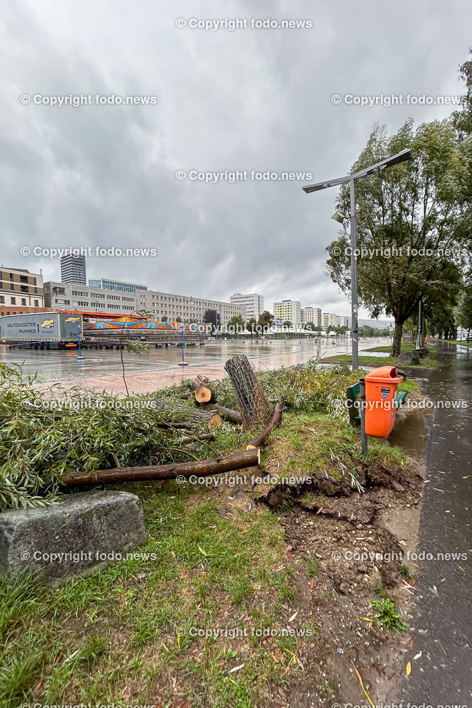 Linz_ Urfahr_ Hochwasser_ 17.09.2024-7 | 17.09.2024, Linz, AUT, Urfahr, Hochwasser, im Bild Hochwasser, Hochwasserschutz Donaulaende Linz Urfahr, Donau, Linzer Strasse, Ueberflutung