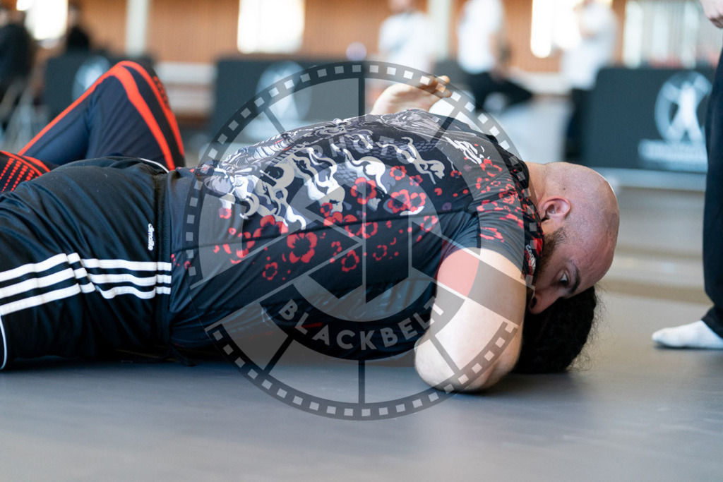 20250329PBB5267 | Fighters compete during the International Luta Livre (ILLCS) Germany IX Spring 2025 Competition spring on March 29, 2025 in Hannover, Germany.© Chiara Dazi