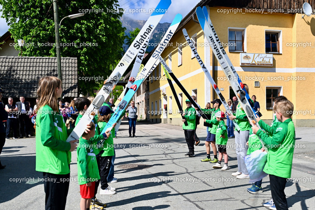 Empfang Daniel Tschofenig | Kinder Empfangen Daniel Tschofenig, Empfang Daniel Tschofenig, Empfang Daniel Tschofenig am 10.05.2025 in Hohenthurn (Mehrzweckhaus Hohenthuurn), Austria, (Photo by Bernd Stefan)