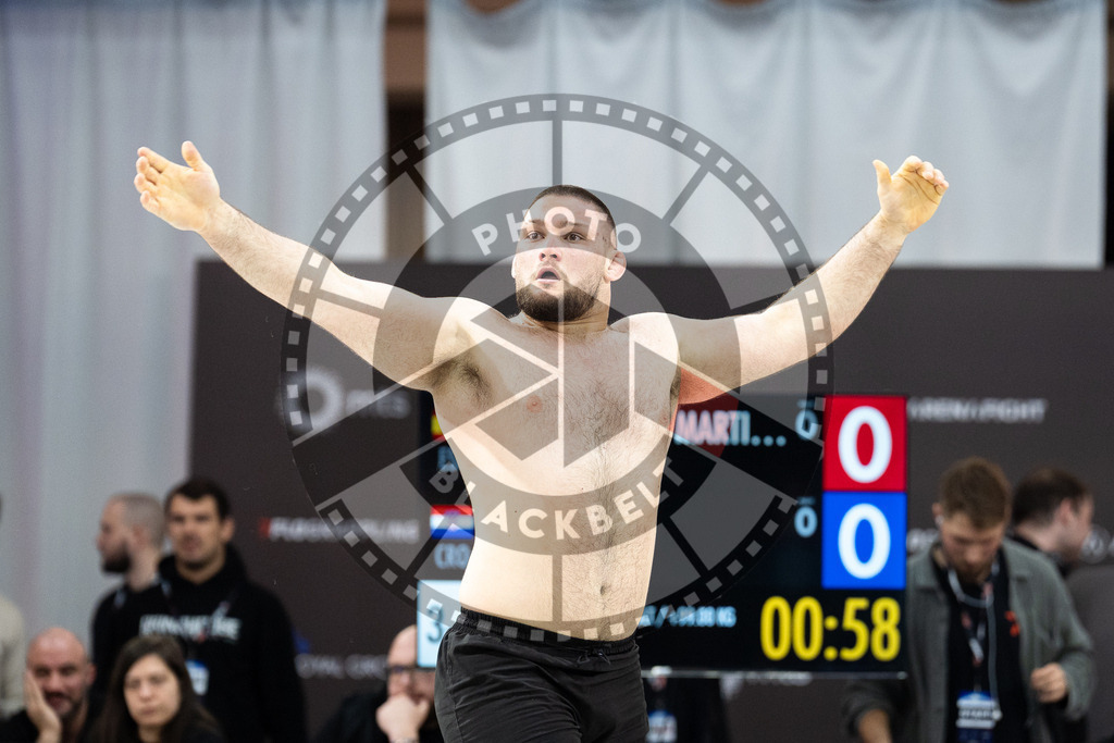 20260215PBB1969 | Fighters compete during the ADCC European Trials competition day 2 in Belgrade, Serbia, on February 15, 2026.