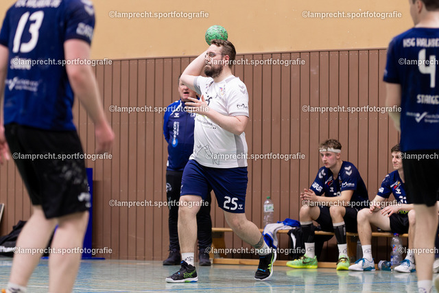 Handball I Herren I Saison 2025-2026 I SHSE Manfred-Frank-Pokal I Viertelfinale I HSG Kalkberg 06 II - HSG Kalkberg 06 165 | Lukas Krosta (25, HSG Kalkberg 06 II) - Realisiert mit Pictrs.com