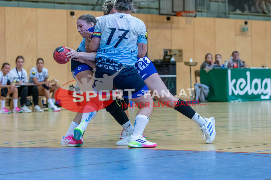 WHA Women Handball Austria | WHA Women Handball Austria SC witasek Ferlach - HC Sparkasse BW Feldkirch am 02.09.2023 in Ferlach
(Ballspielhalle), Austria, (Photo by Ernst Krawagner sport-fan.at) - Realisiert mit Pictrs.com