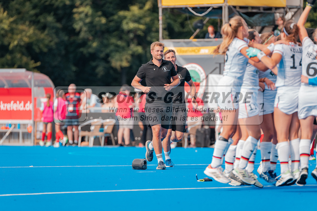 HK_20230716_103120 | Euro Hockey WU18 Girls Finale Belgium vs Germany Championship Girls &amp; Boys am 16.7.2023 CHTC , Krefeld ,