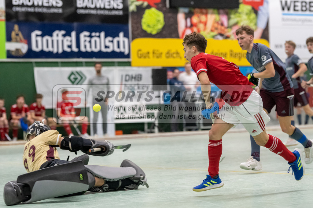 SFE_20230304_0090 | Deutsche Meisterschaft Männliche U16 Halle 2023 am 04.03.2023 in Köln (KTHC Stadion Rot-Weiss Köln Tennis and Hockey Club), Photo: Stephan Fehrmann 2022 (Sports-Gallery)