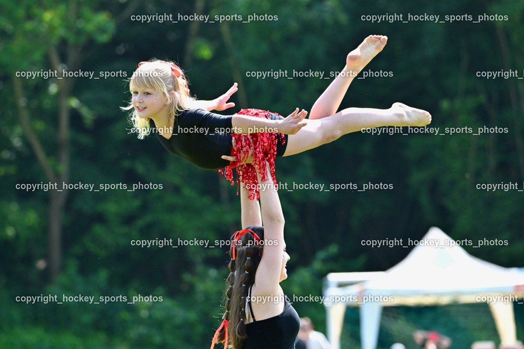 Carinthian Lions vs. Cineplexx Blue Devils | Sportakrobatik Spittal an der Drau, Carinthian Lions vs. Cineplexx Blue Devils, Carinthian Lions vs. Cineplexx Blue Devils am 09.06.2025 in Klagenfurt (ASV Sportplatz), Austria, (Photo by Bernd Stefan)