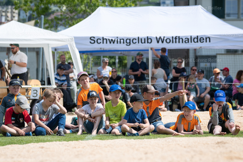 Schwingen -  Herisauer Buebeschwinget 2023 | Herisau Ebnet, 27.5.23, Schwingen - Herisauer Buebeschwinget.