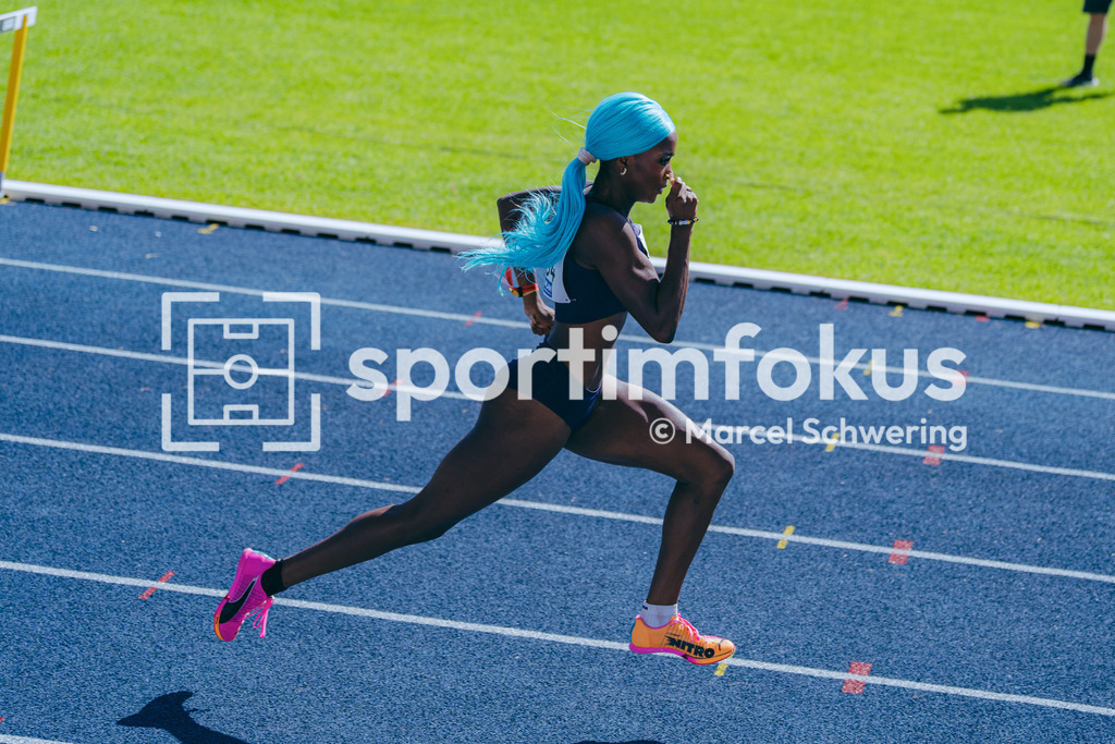 Deutsche Meisterschaften U20 / U16 2026 | Daryl Ndasi, Munich Athletics, 384 110 Meter Hürden, Deutsche Meisterschaften der U20 &amp; U16 2026, Lohrheidestadion Bochum-Wattenscheid, 12.07.2026. Foto: Marcel Schwering / sportimfokus - Realisiert mit Pictrs.com