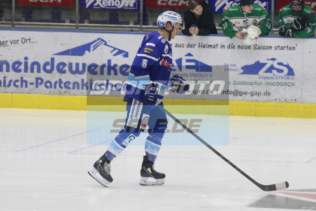 SC Riessersee - Höchstadt Alligators | Thomas Schmid - Eishockey Oberliga Süd SC Riessersee - Höchstadt Alligators - © Sportfoto-Sale (MK) - Realisiert mit Pictrs.com