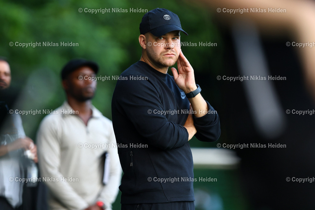 NH_Teutonia05_ASVHamburg_Testspiel_18072025 | Kent Philip Pettersson (Trainer, ASV Hamburg)Fußball I Herren I Testspiel I Saison 2025-2026  I Teutonia 05 - ASV Hamburg I 18.07.2025 I Sportplatz Kreuzkirche