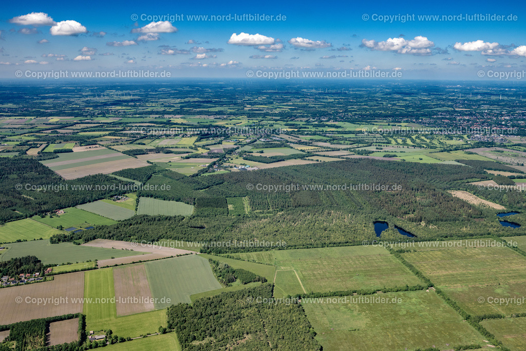 Lentföhrden_ELS_7609030622 | LENTFöHRDEN 03.06.2022 Ortsansicht der Straßen und Häuser der Wohngebiete in Lentföhrden im Bundesland Schleswig-Holstein, Deutschland. // Town View of the streets and houses of the residential areas in Lentfoehrden in the state Schleswig-Holstein, Germany. Foto: Martin Elsen