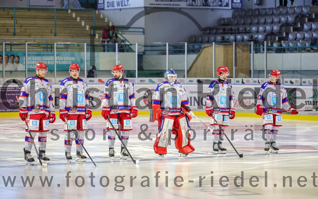 2025-09-14_010_TSV_Erding_gegen_EC_Peiting | Erding, Deutschland, 14.09.2025:Eishockey, Oberliga Süd 2025 / 2026, Testspiel, TSV Erding gegen EC Peiting, Endergebnis: 2:3Foto: Christian Riedel / fotografie-riedel.net
