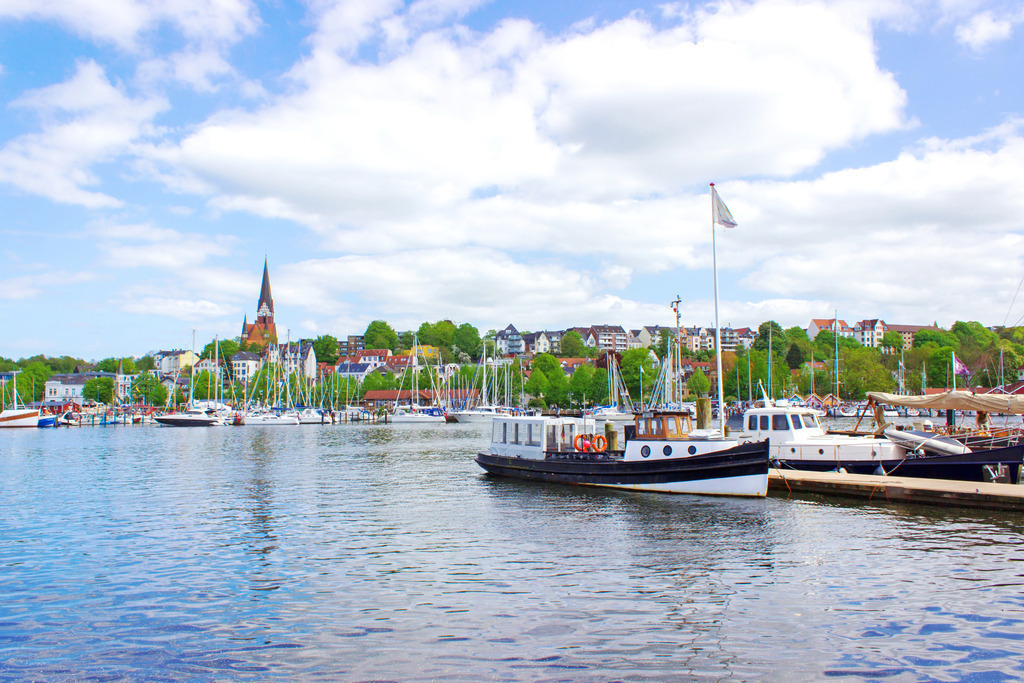Flensburger Hafen | Flensburger Hafen im Frühling - Realisiert mit Pictrs.com